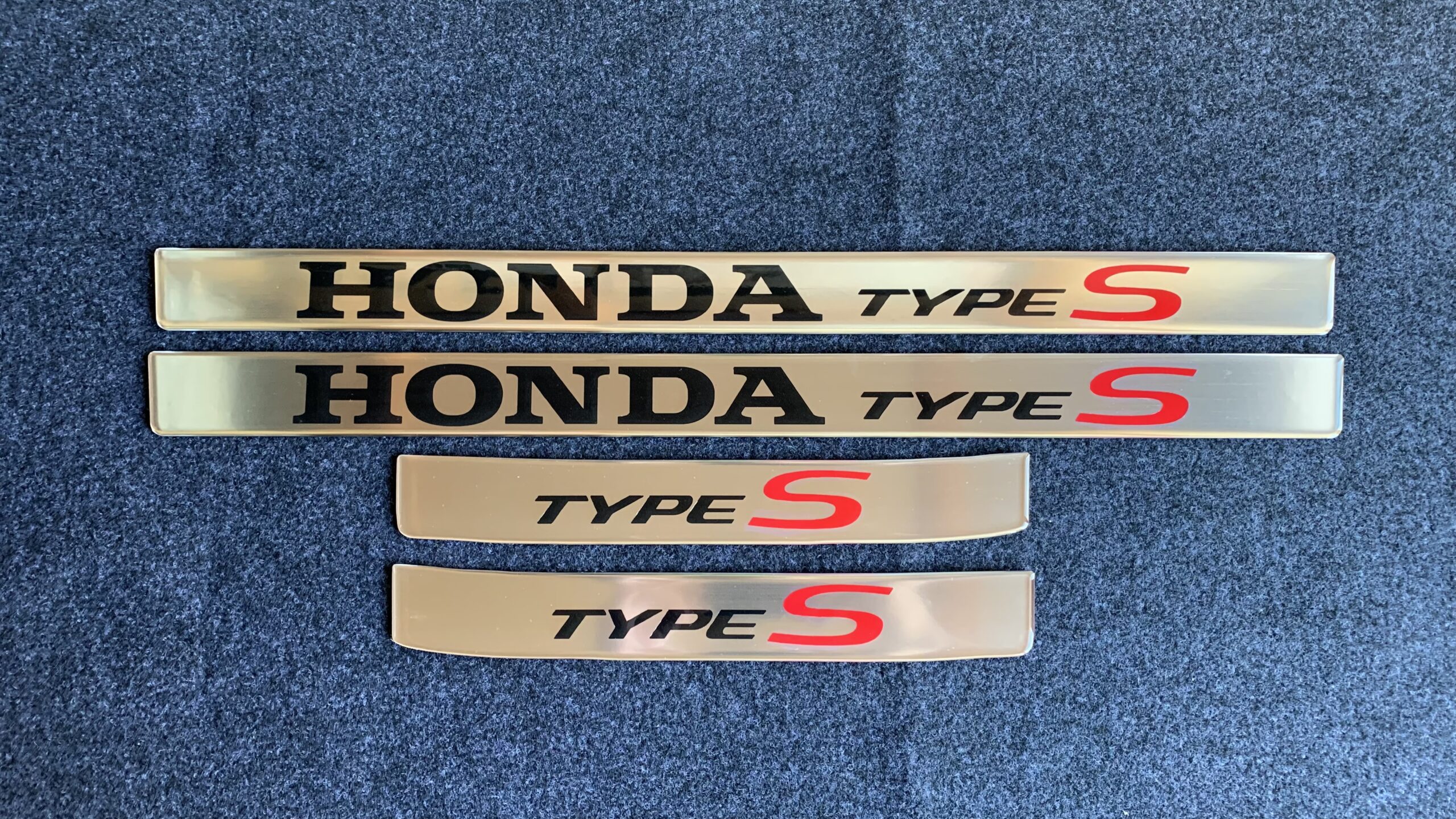 Накладки на пороги Type S Honda Accord 8