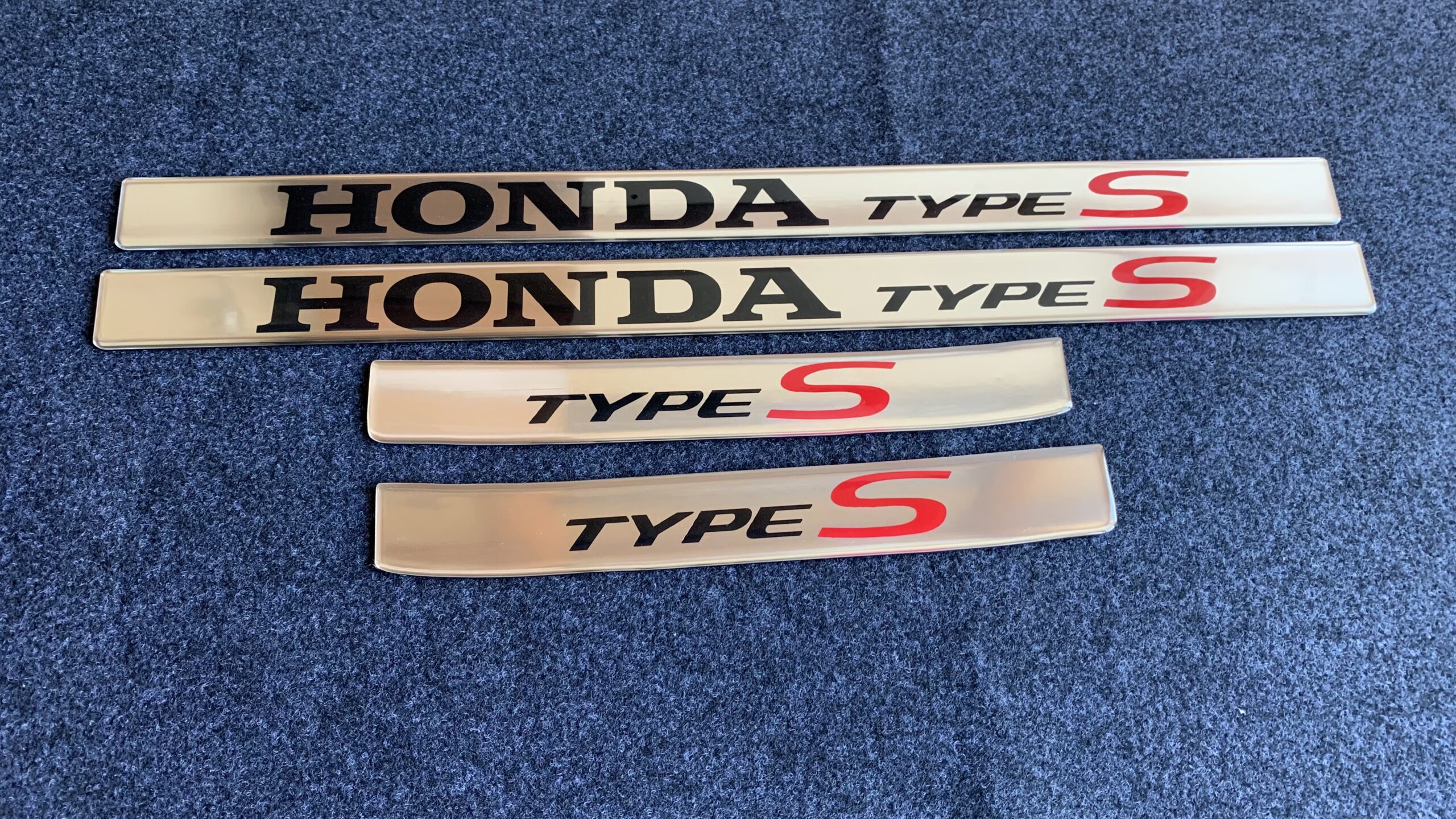 Накладки на пороги Type S Honda Accord 8 — изображение 2