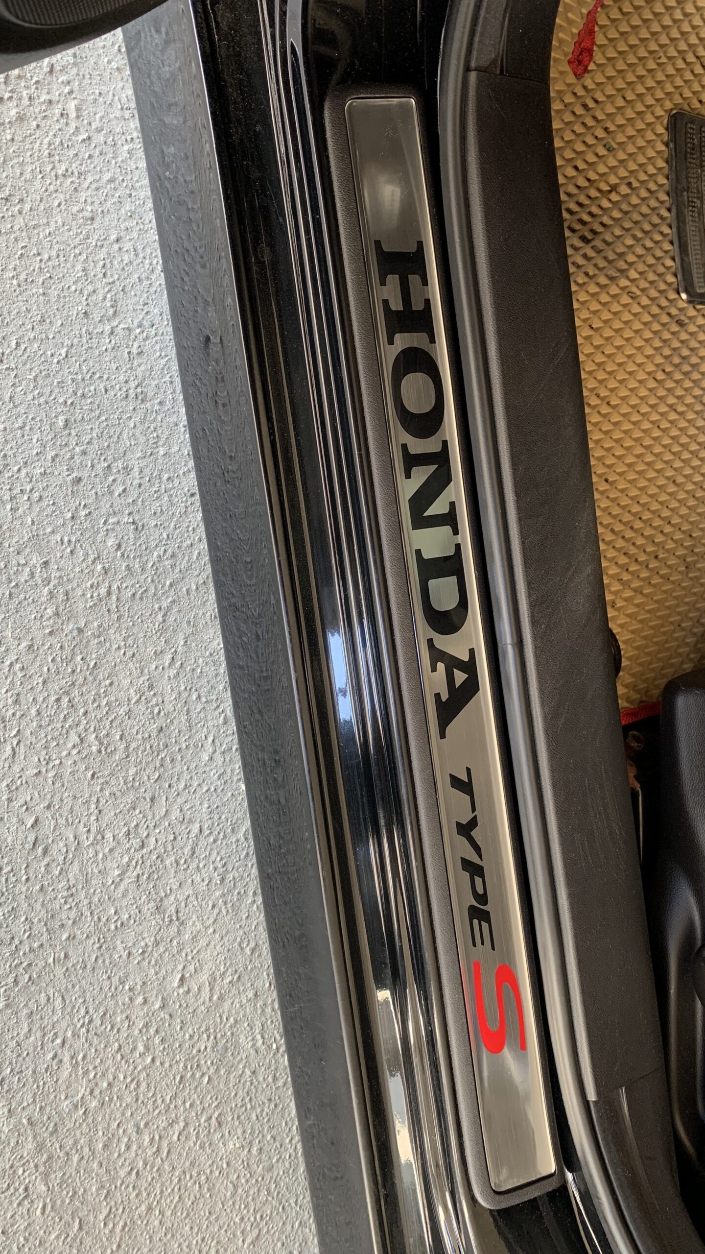 Накладки на пороги Type S Honda Accord 8 — изображение 5