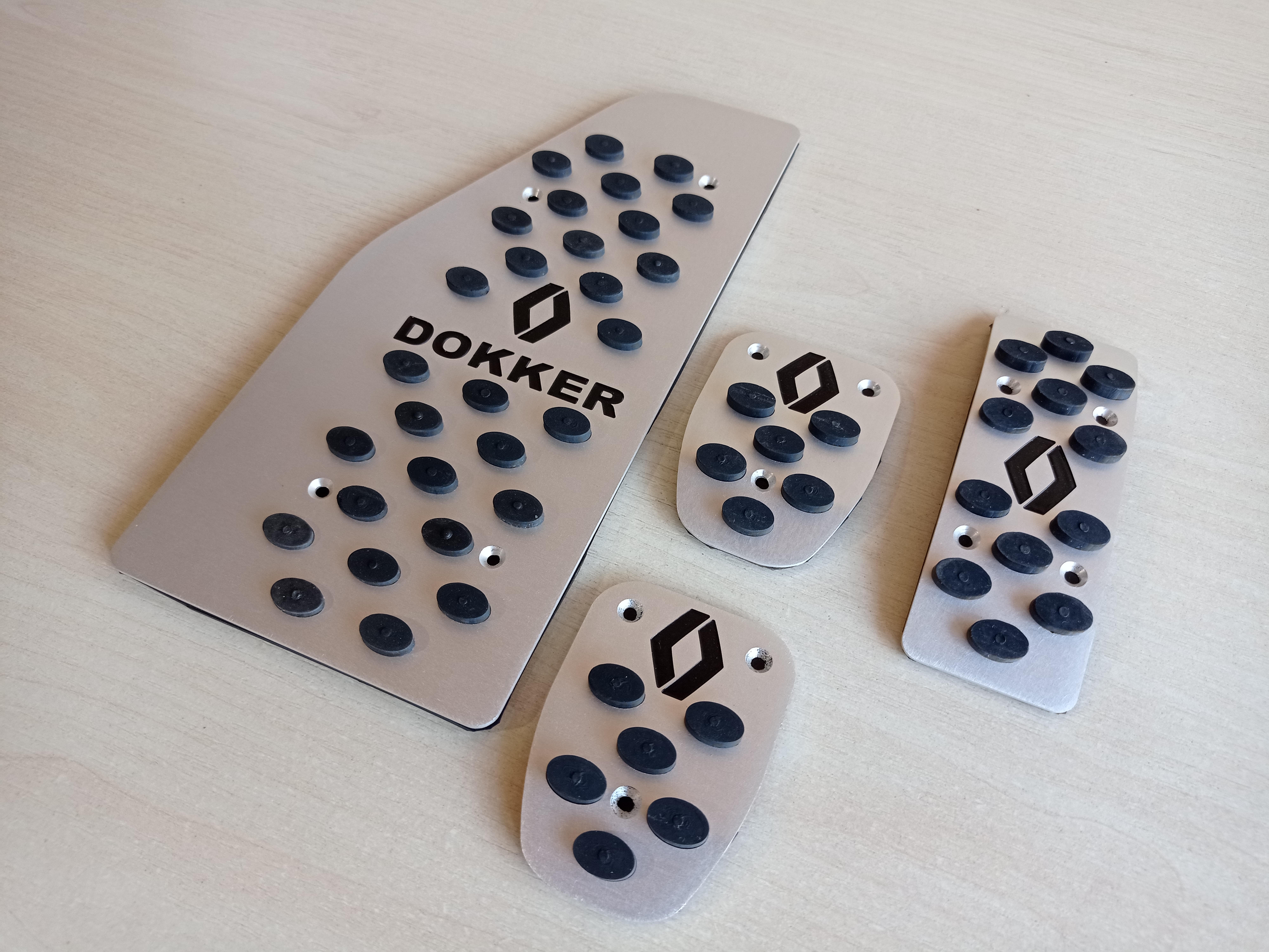 Накладки на педали Renault Dokker 2012-2019