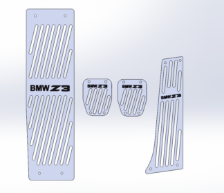 Накладки на педали BMW Z3