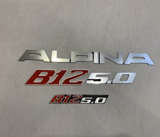 Табличка BMW Alpina B12 5.0