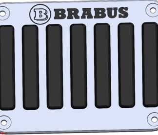 Коврик подпятник Mercedes Brabus