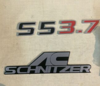 Табличка BMW AC Schnitzer S5 3.7