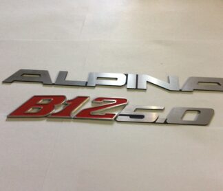 Табличка BMW Alpina B12 5.0