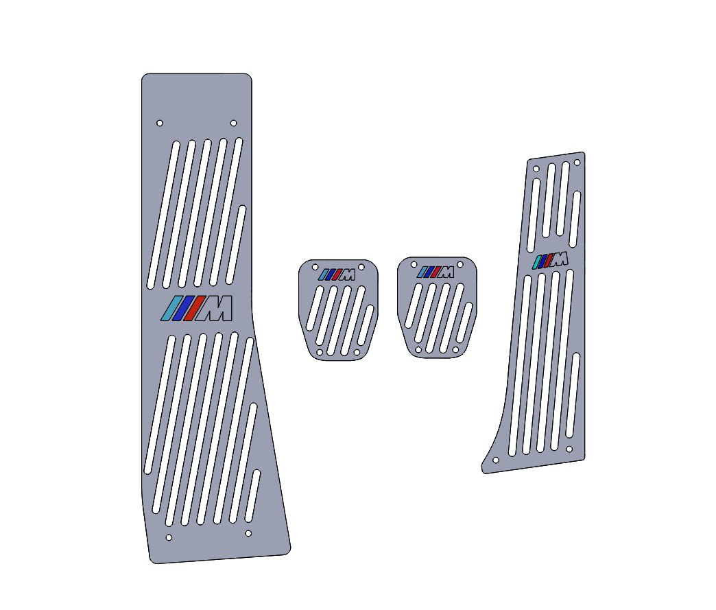 Накладки на педали M BMW Z4 E85